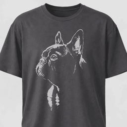 Nostalgic French Bulldog T Shirt Gift For Dog Lover
