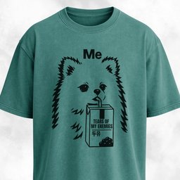 Me Drinking The Tears Of My Enemies T Shirt Gift For Dog Lover