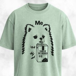 Me Drinking The Tears Of My Enemies T Shirt Gift For Dog Lover