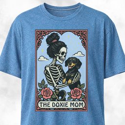 The Doxie Mom Tarot Card T Shirt Gift For Mom