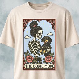 The Doxie Mom Tarot Card T Shirt Gift For Mom