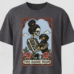 The Doxie Mom Tarot Card T Shirt Gift For Mom