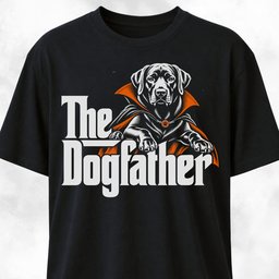 The Dogfather Halloween Labrador T-Shirt