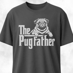 The Pugfather Pug T Shirt Gift For Dog Lover