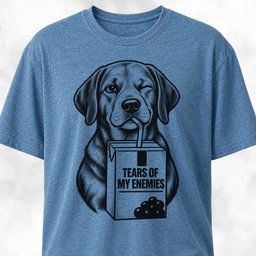 Tears Of My Enemies Labrador T Shirt Gift For Dog Lover