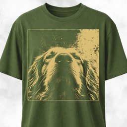 Modern Goldie T Shirt Gift For Dog Lover