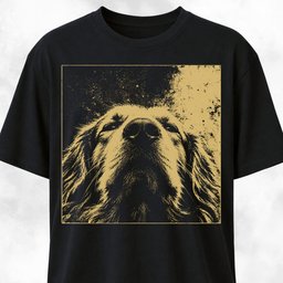 Modern Goldie T Shirt Gift For Dog Lover