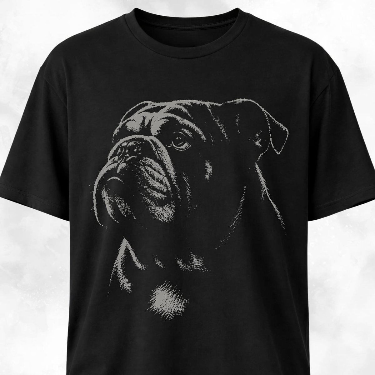 Nostalgic Bulldog T Shirt Gift For Dog Lover