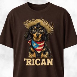 Puertorico Mohawk Doxie T Shirt Gift For Dog Lover