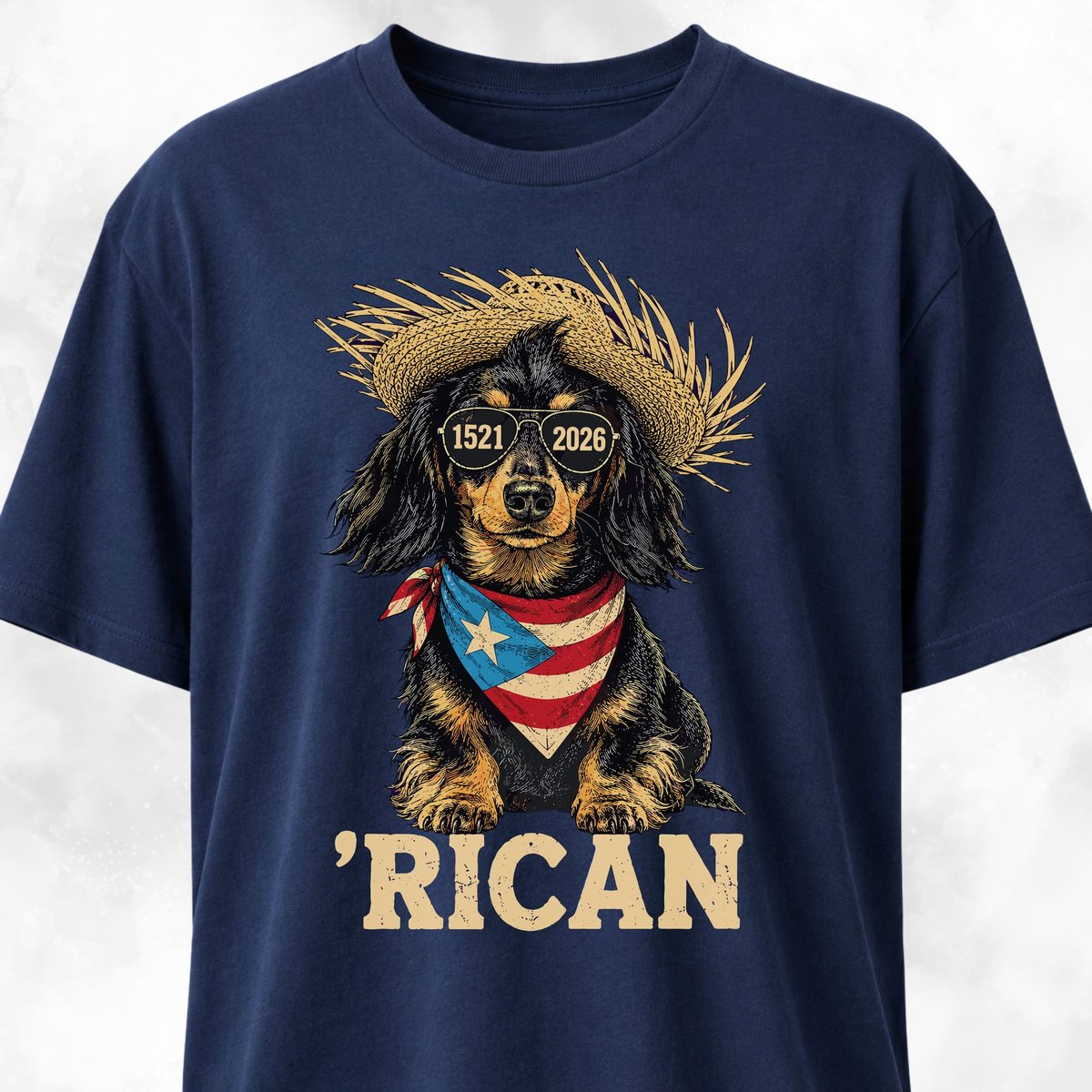 Puertorico Mohawk Doxie T Shirt Gift For Dog Lover