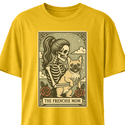 The Frenchie Mom Tarot Card T Shirt Gift For Mom