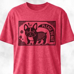 Please Do Not Frenchie T Shirt Gift For Dog Lover