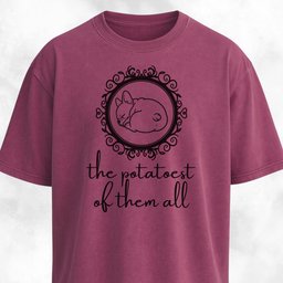 The Potatoest Of Them All French Bulldog T Shirt Gift For Dog Lover