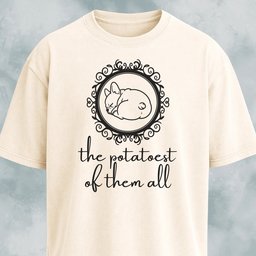 The Potatoest Of Them All French Bulldog T Shirt Gift For Dog Lover