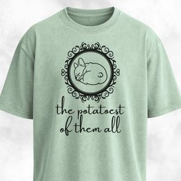 The Potatoest Of Them All French Bulldog T Shirt Gift For Dog Lover