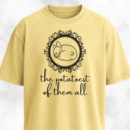 The Potatoest Of Them All French Bulldog T Shirt Gift For Dog Lover