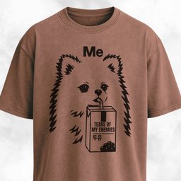 Tears Of My Enemies Pomeranian T Shirt Gift For Dog Lover