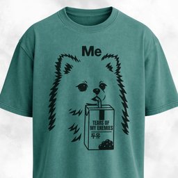 Tears Of My Enemies Pomeranian T Shirt Gift For Dog Lover