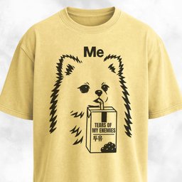 Tears Of My Enemies Pomeranian T Shirt Gift For Dog Lover