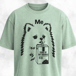 Tears Of My Enemies Pomeranian T Shirt Gift For Dog Lover