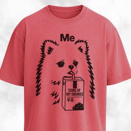 Tears Of My Enemies Pomeranian T Shirt Gift For Dog Lover