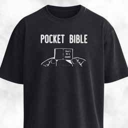 Pocket Bible T Shirt Gift For Dog Lover