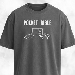 Pocket Bible T Shirt Gift For Dog Lover