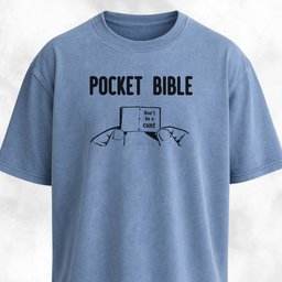 Pocket Bible T Shirt Gift For Dog Lover