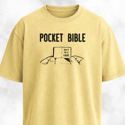 Pocket Bible T Shirt Gift For Dog Lover
