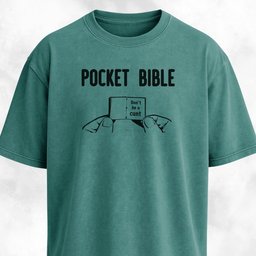 Pocket Bible T Shirt Gift For Dog Lover