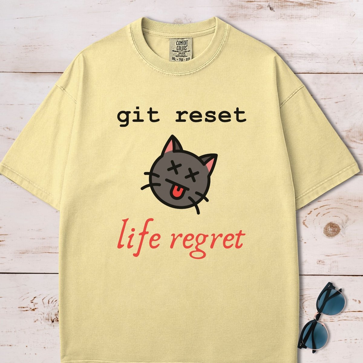 Git Reset Life Regret T Shirt Gift For Dog Lover