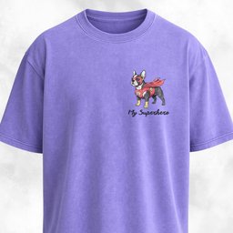 My Superhero Frenchie Edition T Shirt Gift For Dog Lover