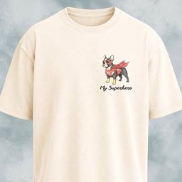 My Superhero Frenchie Edition T Shirt Gift For Dog Lover
