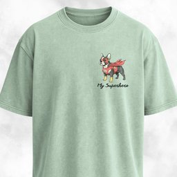 My Superhero Frenchie Edition T Shirt Gift For Dog Lover