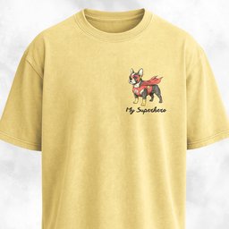 My Superhero Frenchie Edition T Shirt Gift For Dog Lover