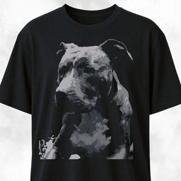 Pitbull Art T Shirt Gift For Dog Lover