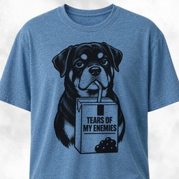 Tears Of My Enemies Rottweiler T Shirt Gift For Dog Lover