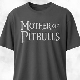 Mother Of Pitbulls T Shirt Gift For Mom