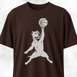 Jordan Pitbull T Shirt Gift For Dog Lover