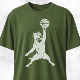 Jordan Pitbull T Shirt Gift For Dog Lover