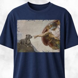 The Creation Of Pitbull T Shirt Gift For Dog Lover