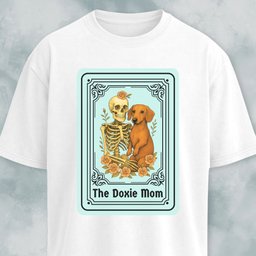 The Doxie Mom Pastel Tarot Card T Shirt Gift For Mom