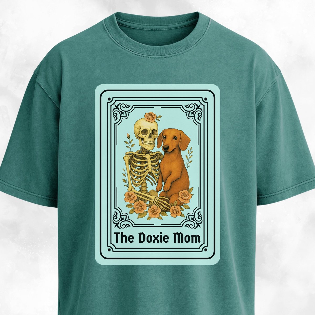 The Doxie Mom Pastel Tarot Card T Shirt Gift For Mom