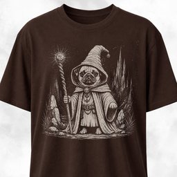 Pug Mage T Shirt Gift For Dog Lover