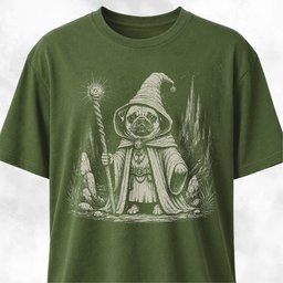 Pug Mage T Shirt Gift For Dog Lover