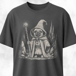 Pug Mage T Shirt Gift For Dog Lover