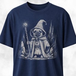 Pug Mage T Shirt Gift For Dog Lover