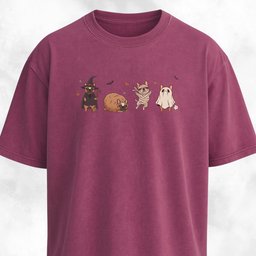 Halloween Spooky Frenchies T Shirt Gift For Dog Lover