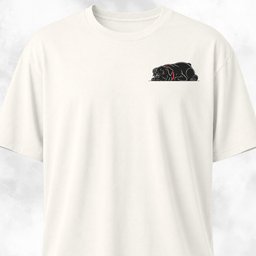 Tired Lab Pocket Design T Shirt Gift For Dog Lover