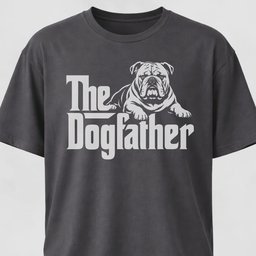 The Dogfather English Bulldog T-Shirt